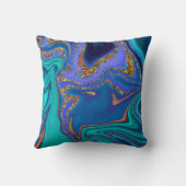 パターン アブストラクト。 クッション (裏面)