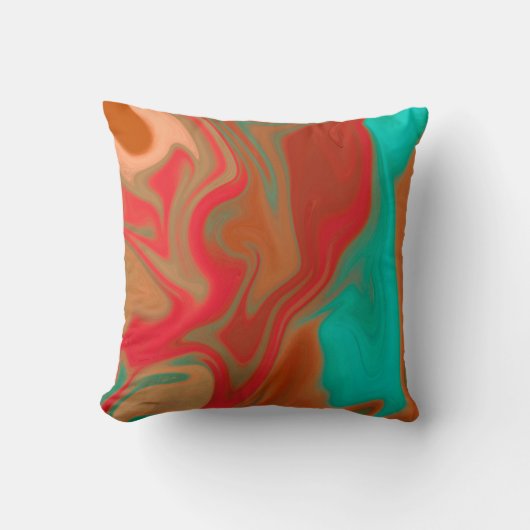 パターン アブストラクト クッション (正面)