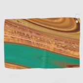 パターン アブストラクト。 ゴルフタオル (横)