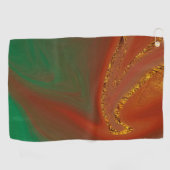 パターン アブストラクト。 ゴルフタオル (横)