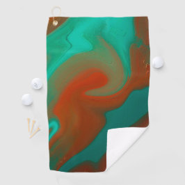 パターン アブストラクト。 ゴルフタオル