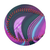 パターン アブストラクト マーブル 野球ボール (正面左)