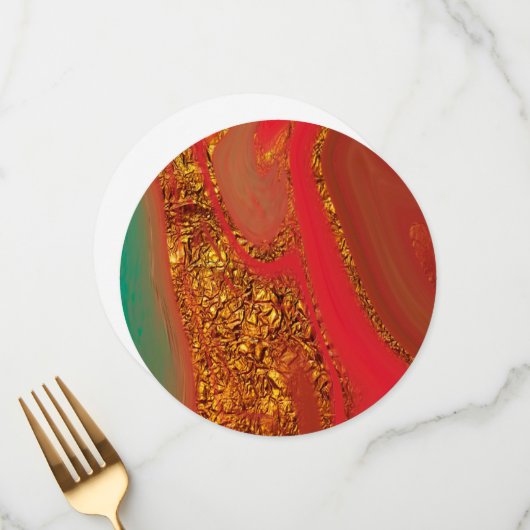 パターン アブストラクト。 メニュー (正面/裏面インサイチュ)