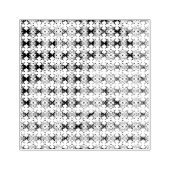 パターン アブストラクト ラバースタンプ (インプリント)