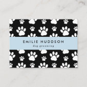 パターン オブ パウズ, ドッグ グルーマー, ドッグ ウォーカー, ペット ショップ 名刺 (正面)
