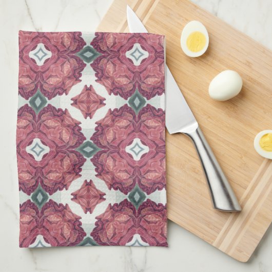 パターン キッチンタオル (四つ折り)