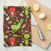 パターン キッチンタオル (四つ折り)