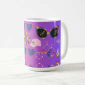 パターン コーヒーマグカップ (正面右)