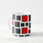 パターン コーヒーマグカップ (正面左)