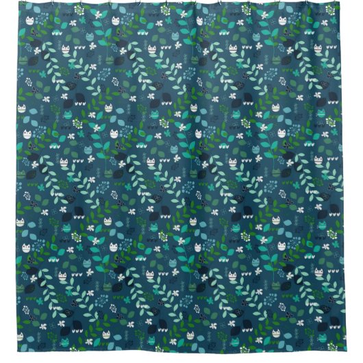 パターン シャワーカーテン (正面)