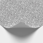 パターン(スカル) ラッピングペーパー (角)