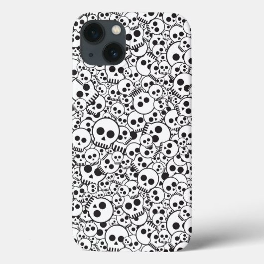 パターン(スカル) Case-Mate iPhoneケース (裏面)