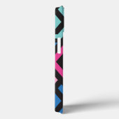 パターン スタイリッシュ モダン ファッション 幾何学 カラフル Case-Mate iPhoneケース (裏面 / 右)