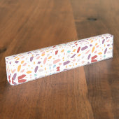 パターン デスクネームプレート (側面)