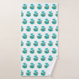 パターン バスタオル