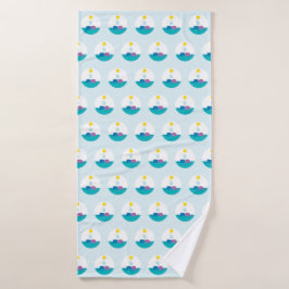 パターン バスタオル