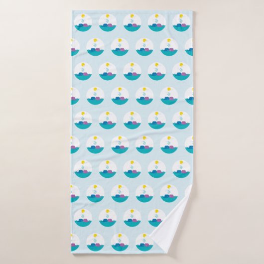 パターン バスタオル (バスタオル)