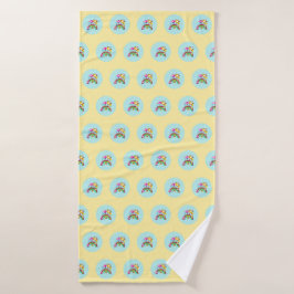 パターン バスタオル