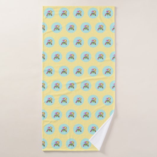 パターン バスタオル (バスタオル)