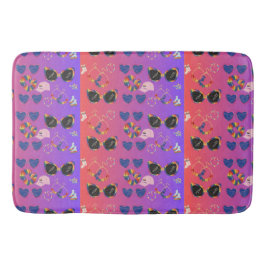 パターン バスマット