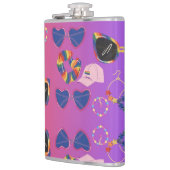 パターン フラスク (左)