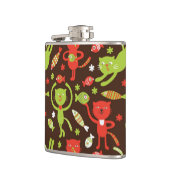 パターン フラスク (左)