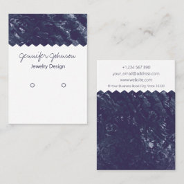 パターン マーブル イヤリング ホルダー ディスプレイ カード