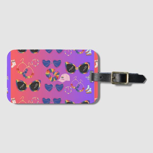 パターン ラゲッジタグ (正面横)