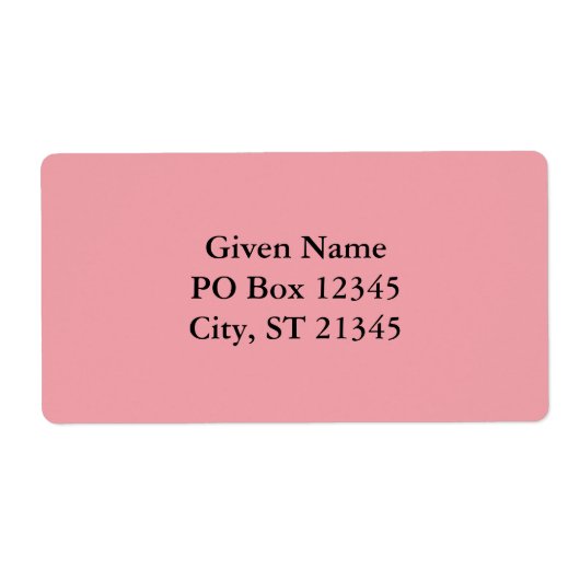 パターン ラベル (正面)