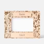 パターン レーザー彫刻フレーム (正面)