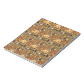 パターン 古代エジプトの象形文字記号 ノートパッド (回転)