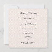 パターン& 縁ど  1 -除·売却パーティの招待状 招待状 (裏面)