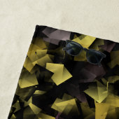 パターン，金属，デザイン，テクスチャ，形状，正方形， ビーチタオル (インサイチュ)