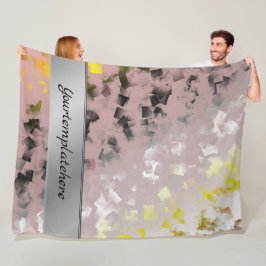 パターン,金属,デザイン,テクスチャ,形状,正方形, フリースブランケット