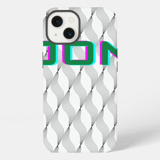 パターン | Zazzle_Growshop。 iPhoneケース (裏面)