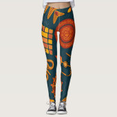 パターン | Zazzle_Growstore レギンス (正面)