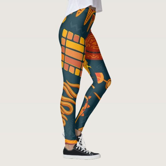 パターン | Zazzle_Growstore レギンス (右)