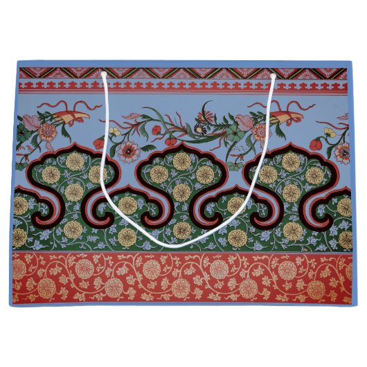 パター中国のン抱き枕 ラージペーパーバッグ (正面)