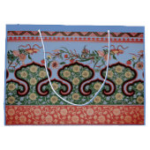 パター中国のン抱き枕 ラージペーパーバッグ (裏面)