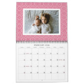 パター名門私立校風のン月写真 カレンダー (2月 2026)