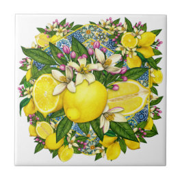 パター地中海のンカラー6セラミックタイル タイル