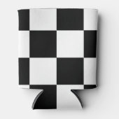 パター市松模様にンプリントクーラーボックス 缶クーラー (正面)