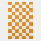 パター市松模様にン キッチンタオル (縦)