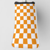 パター市松模様にン ゴルフヘッドカバー (回転90)