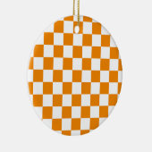 パター市松模様にン セラミックオーナメント (右)
