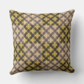 パター市松模様にン.02 クッション (裏面)