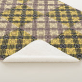 パター市松模様にン.02 シェルパブランケット (3/4)