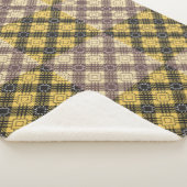 パター市松模様にン.02 シェルパブランケット (3/4)