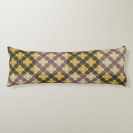 パター市松模様にン.02 ボディピロー