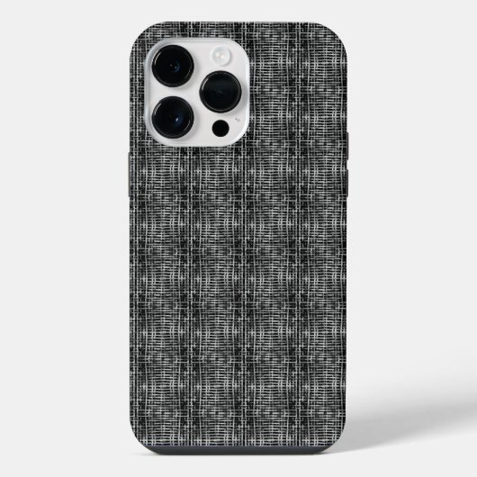 パター市松模様にン.06 iPhoneケース (裏面)